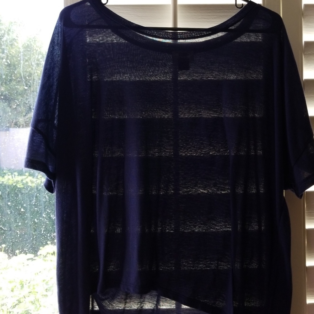 Navy blue ON top.